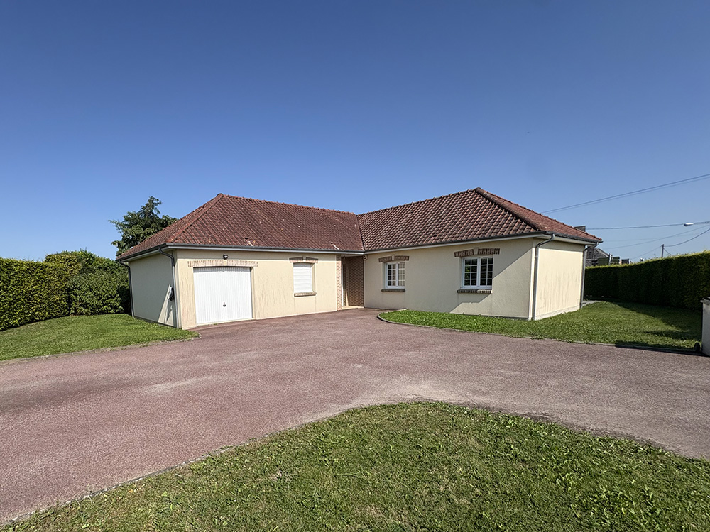 Maison 110m² - 4 pièces - 3 chambres - terrain 1200m²